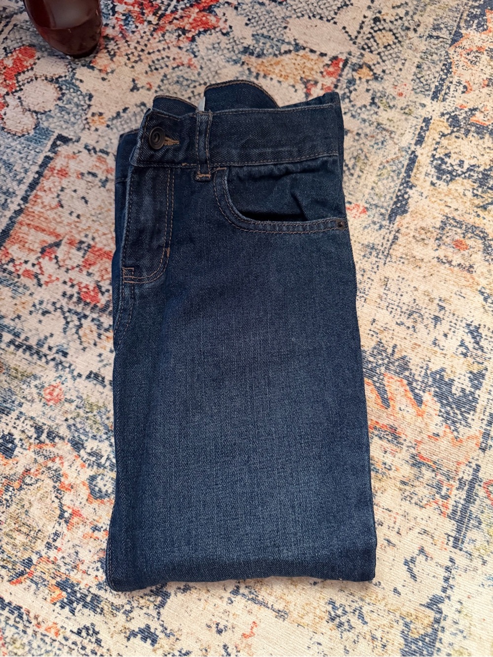 The Children’s Place Boys Bootcut Jeans Size 7 Dark Wash